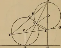 An illustration from Exercises on Euclid and in modern geometry for the use of schools, private students, and junior university students (1881)