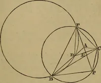 An illustration from Exercises on Euclid and in modern geometry for the use of schools, private students, and junior university students (1881)