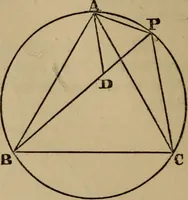 An illustration from Exercises on Euclid and in modern geometry for the use of schools, private students, and junior university students (1881)