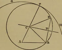 An illustration from Exercises on Euclid and in modern geometry for the use of schools, private students, and junior university students (1881)