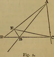 An illustration from Exercises on Euclid and in modern geometry for the use of schools, private students, and junior university students (1881)