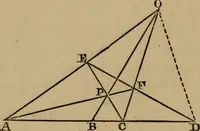 An illustration from Exercises on Euclid and in modern geometry for the use of schools, private students, and junior university students (1881)