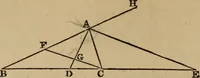 An illustration from Exercises on Euclid and in modern geometry for the use of schools, private students, and junior university students (1881)