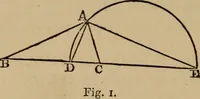 An illustration from Exercises on Euclid and in modern geometry for the use of schools, private students, and junior university students (1881)