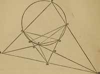 An illustration from Exercises on Euclid and in modern geometry for the use of schools, private students, and junior university students (1881)