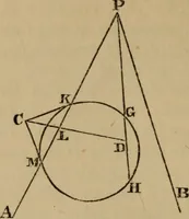 An illustration from Exercises on Euclid and in modern geometry for the use of schools, private students, and junior university students (1881)
