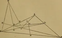 An illustration from Exercises on Euclid and in modern geometry for the use of schools, private students, and junior university students (1881)