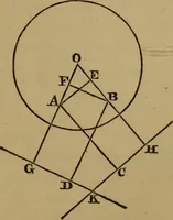 An illustration from Exercises on Euclid and in modern geometry for the use of schools, private students, and junior university students (1881)