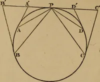An illustration from Exercises on Euclid and in modern geometry for the use of schools, private students, and junior university students (1881)
