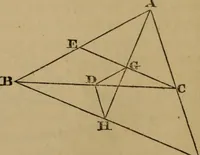 An illustration from Exercises on Euclid and in modern geometry for the use of schools, private students, and junior university students (1881)