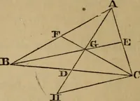 An illustration from Exercises on Euclid and in modern geometry for the use of schools, private students, and junior university students (1881)