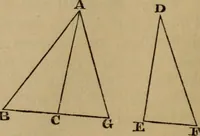 An illustration from Exercises on Euclid and in modern geometry for the use of schools, private students, and junior university students (1881)