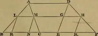 An illustration from Exercises on Euclid and in modern geometry for the use of schools, private students, and junior university students (1881)