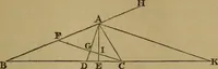 An illustration from Exercises on Euclid and in modern geometry for the use of schools, private students, and junior university students (1881)