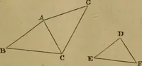 An illustration from Exercises on Euclid and in modern geometry for the use of schools, private students, and junior university students (1881)
