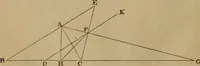 An illustration from Exercises on Euclid and in modern geometry for the use of schools, private students, and junior university students (1881)