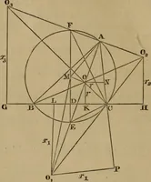 An illustration from Exercises on Euclid and in modern geometry for the use of schools, private students, and junior university students (1881)