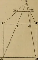 An illustration from Exercises on Euclid and in modern geometry for the use of schools, private students, and junior university students (1881)