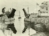 An illustration from Exhibition of American art : June 9th to 5th July, Galerie de la Chambre syndicale des beaux-arts (1920)