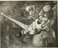 An illustration from Exhibition of American art : June 9th to 5th July, Galerie de la Chambre syndicale des beaux-arts (1920)