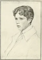 An illustration from Exhibition of American art : June 9th to 5th July, Galerie de la Chambre syndicale des beaux-arts (1920)