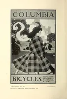 An illustration from Exhibition of Columbia bicycle art poster designs (1896)