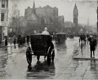 Picture 4 of 6 from Exhibition of contemporary American paintings owned in Worcester County: from April fifth to May tenth, nineteen hundred and fourteen. (1914), leaf 12