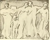 An illustration from Exhibition of the works of the sculptor O'Connor (1917)