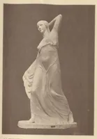 An illustration from Exhibitions : paintings / by notable Americans ; Sculpture / by Erwin F. Frey ; Hand-made lace / loaned by residents. (1923)