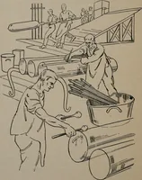 An illustration from Experimental glass blowing for boys (1920)