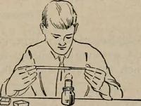 An illustration from Experimental glass blowing for boys (1920)