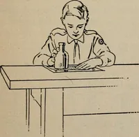 An illustration from Experimental glass blowing for boys (1920)