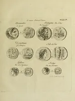 An illustration from Explication de quelques medailles de peuples, de villes, et de rois grecques & pheniciennes (1773)