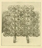 An illustration from Exposición de hierros antiguos españoles; catálogo por Pedro Miguel de Artiñano y Galdácano (1919)