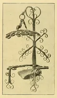 An illustration from Exposición de hierros antiguos españoles; catálogo por Pedro Miguel de Artiñano y Galdácano (1919)