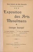 An illustration from Exposition des arts musulmans (1903)