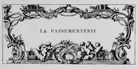 An illustration from Exposition Franco-Britannique, Londrés 1908 : section française (classe 84) dentelles, broderies, passementeries et dessins (1908)