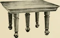 An illustration from Extension tables and sideboards. (1901)