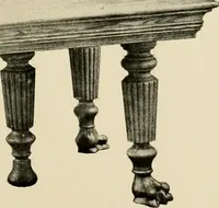 An illustration from Extension tables and sideboards. (1901)
