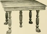 An illustration from Extension tables and sideboards. (1901)