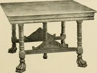 An illustration from Extension tables and sideboards. (1901)