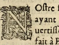 An illustration from Extraict de deux lettres, l'uns du neufiesme, l'autre du dixiesme jour du mois de janvier, envoyees de Rome par de dernier ordinaire. (1589)