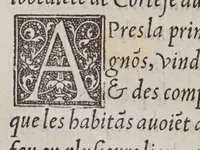 An illustration from Extraict ou recueil des isles nouuelleme[n]t trouuees en la grand mer oceane ou temps du roy Despaigne Ferna[n]d & Elizabeth sa femme, (1532)