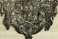 An illustration from Eyfer-schallende und andacht-funcklende marianische Lob-Trompeten, oder, Uber der glorwürdigsten Himmels-Königin Mariae vornehmste Feste : als dero heilwärtige Empfängnuss, erfreuliche Geburt löbliche Opferung ... Sinn-Bildern gezierte Lob-Reden ... (1696)