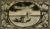 An illustration from Eyfer-schallende und andacht-funcklende marianische Lob-Trompeten, oder, Uber der glorwürdigsten Himmels-Königin Mariae vornehmste Feste : als dero heilwärtige Empfängnuss, erfreuliche Geburt löbliche Opferung ... Sinn-Bildern gezierte Lob-Reden ... (1696)