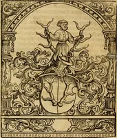 Picture 79 of 80 from Eyn schön nützlich Büchlin vnd Vnderweisung der Kunst des Messens mit dem Zirckel, Richtscheidt oder Linial : zu nutz allen Kunstliebhabern fürnemlich den Malern, Bildhawern, Goldschmiden, Seidenstikern, Steynmetzen, Scheinern auch allen Andern so sich der Kunst des Messens (Perspectiua zü latin gnant) zügebrauchen Lust haben : darin Man auch solche Kunst leichter dan ausz etzlichen hieuorgetruckten Büchern begreiffen vn lernen mag mit vil [i.e., 56] schönen darzü dienenden Figuren (1531), leaf 97
