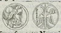 Picture 40 of 55 from Ezechielis Spanhemii Dissertationes de praestantia et usu numismatum antiquorum (1671), leaf 447