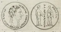 An illustration from Ezechielis Spanhemii Dissertationes de praestantia et usu numismatum antiquorum (1671)