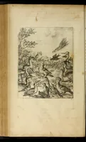 An illustration from The fables of Aesop paraphras'd in verse : adorn'd with sculpture, and illustrated with annotations (1668)