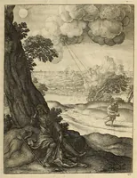 Picture 21 of 45 from The fables of Aesop paraphras'd in verse : adorn'd with sculpture, and illustrated with annotations (1668), leaf 307